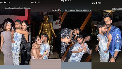 Orry parties with celebs